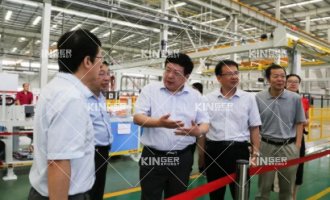 【调延卓芜湖市科技局局长一行辅导光临7790必发集团机械人调研调查